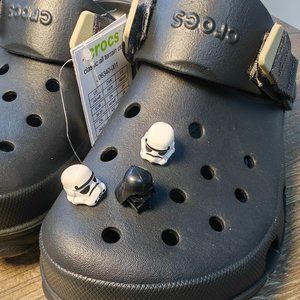 Custom Darth Vader Meme Clog Shoes- DIY modification based on Crocs